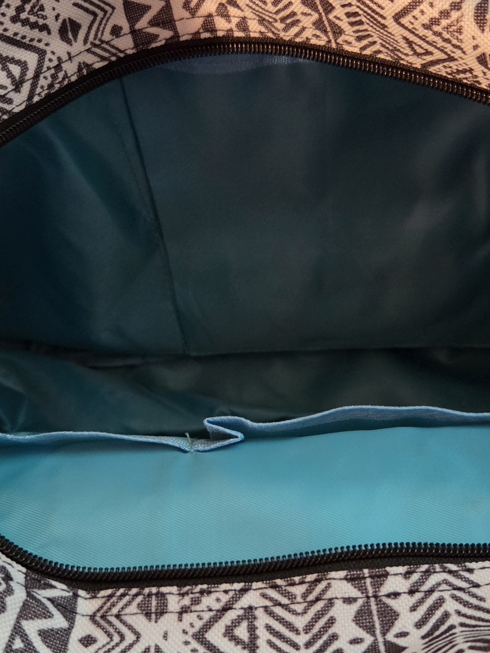 Vintage Deluxe Diaper Bag Trend Lab Geometric Smoke Free Home Great Condition - Picture 2 of 3